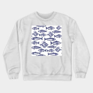 Fish of Pacifica Crewneck Sweatshirt